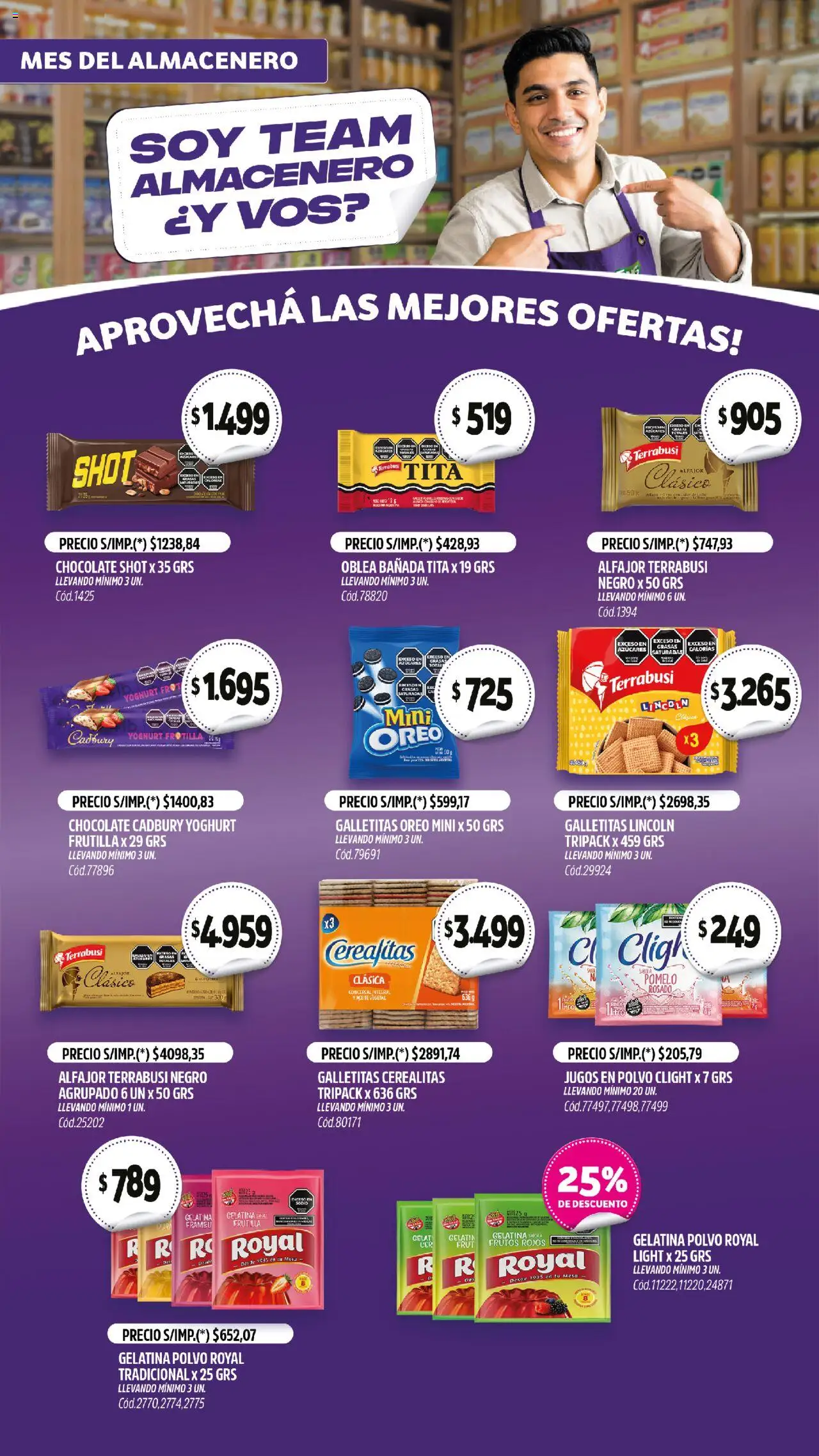 Yaguar - Salta │ válido desde el 15.09.2025 | Página: 10 | Productos: Mesa, Gelatina, Pomelo, Alfajor