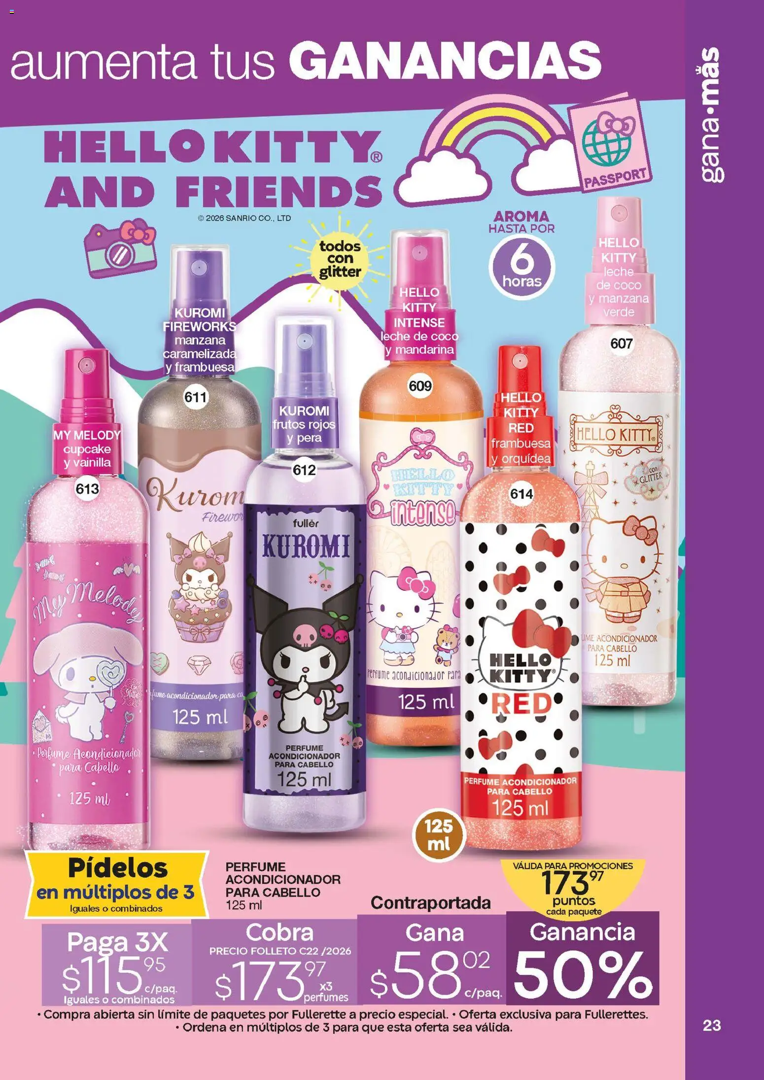 Nuevas ofertas de Fuller válidas en toda la República Mexicana desde el 04.02.2026. ¡Encuentra las mejores ofertas en Fuller Revista Gana Más C22! | Página: 23