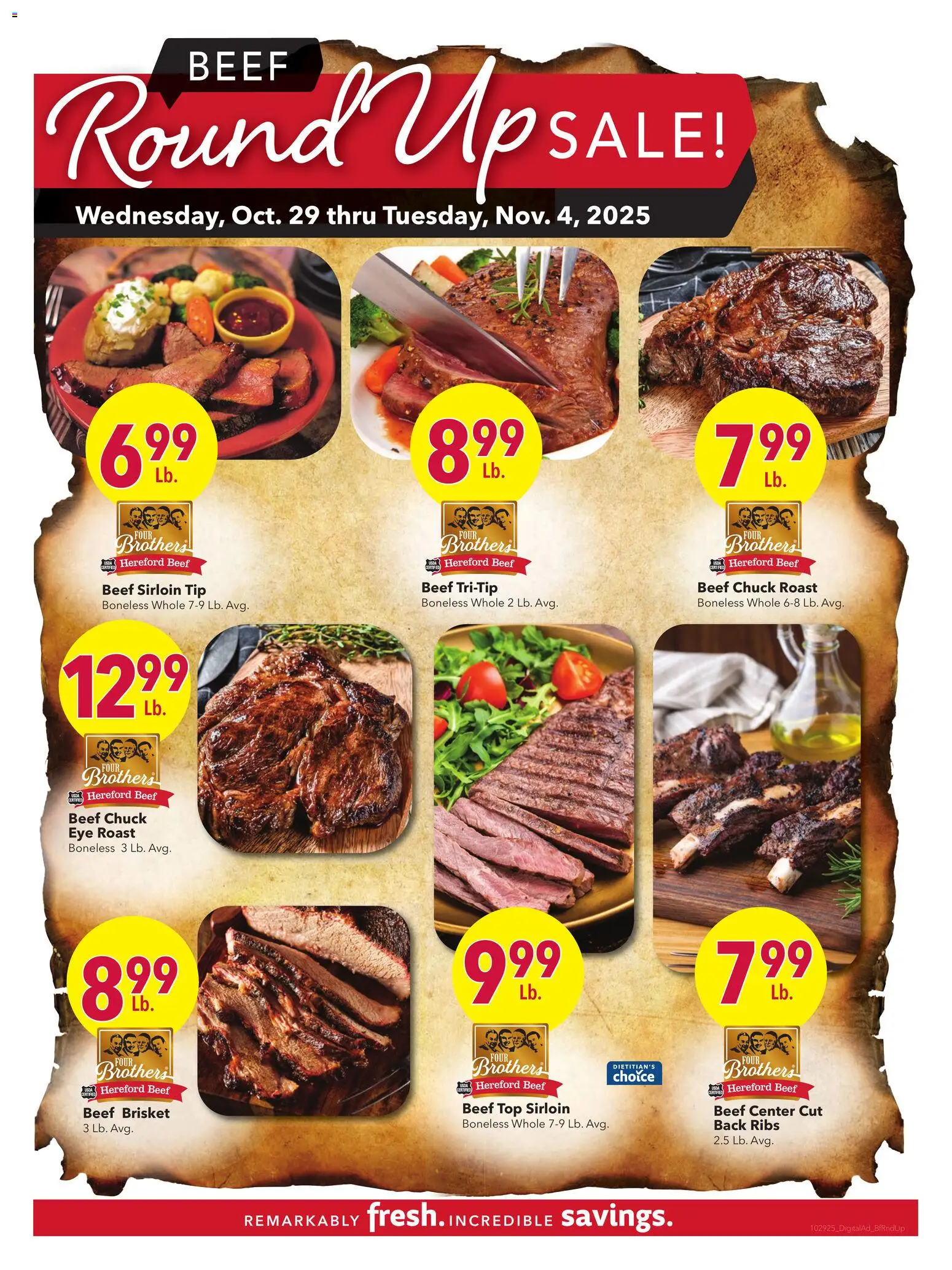 Coborn's  Beef Round Up - valid from 29.10.2025 | Page: 1 | Products: Beef