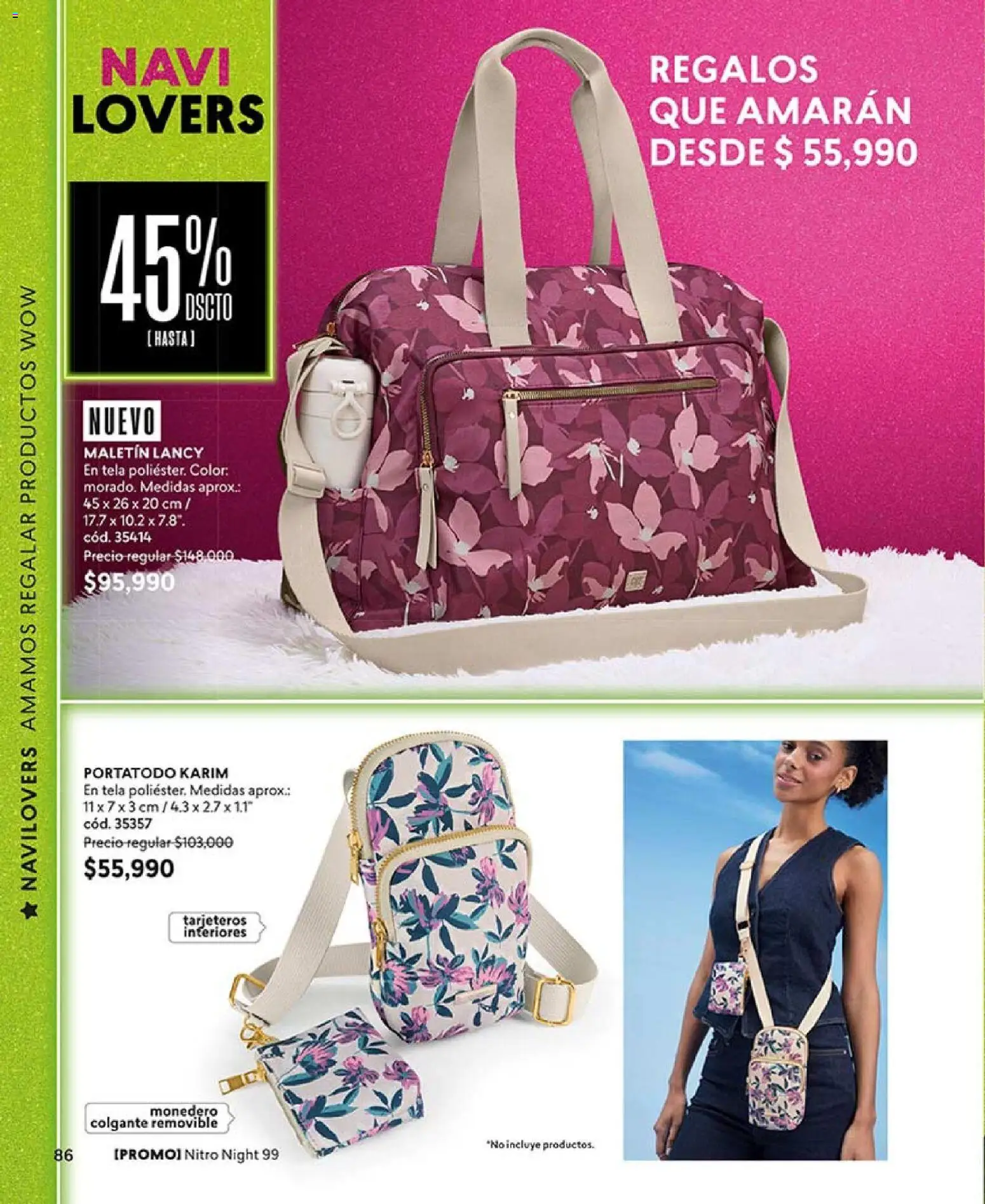 CyZone revista - valida desde el 03.11.2025 | Página: 86 | Productos: Maletin, Monedero