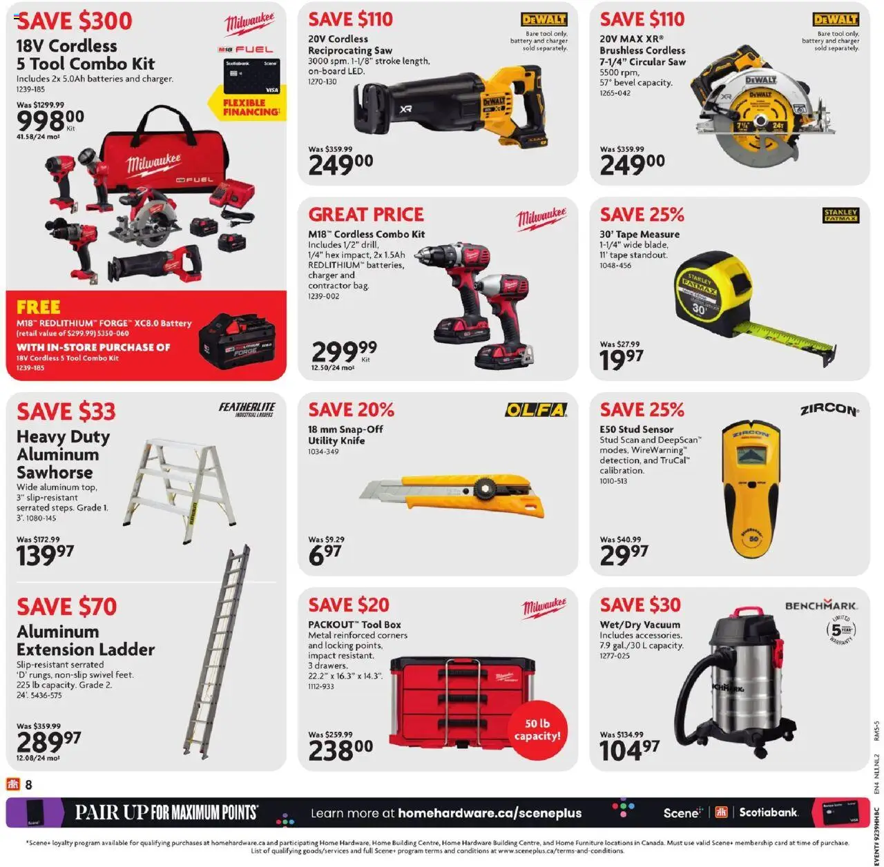 Home Hardware flyer valid from 25.09.2025 | Page: 9 | Products: Box, Battery