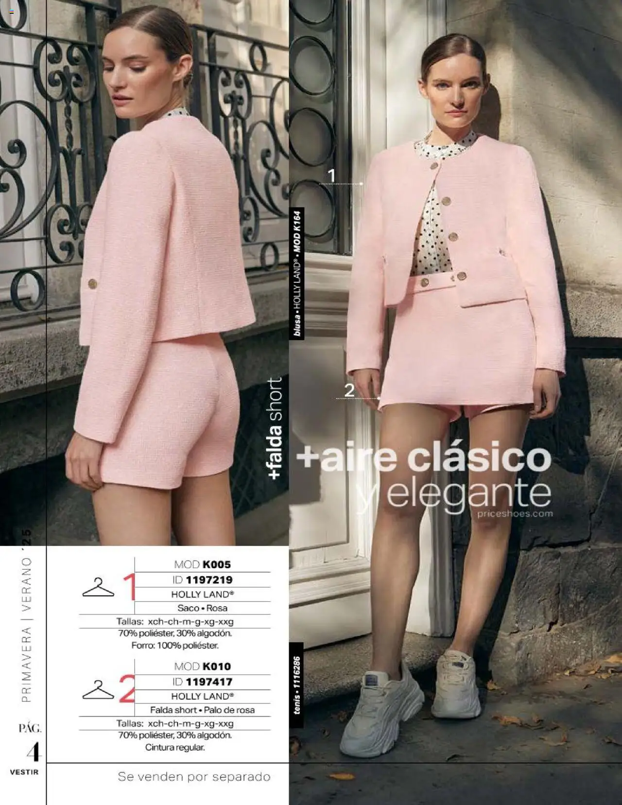 Nuevas ofertas de Price Shoes válidas en toda la República Mexicana desde el 19.02.2025. ¡Encuentra las mejores ofertas en Price Shoes catálogo Vestir Pri-Ver 2025! | Página: 6 | Productos: Falda, Short