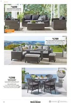 Preview of Harvey Norman - Outdoor Collection - valid from 31.10.2025 | Page: 4 | Products: Table, Coffee, Bench