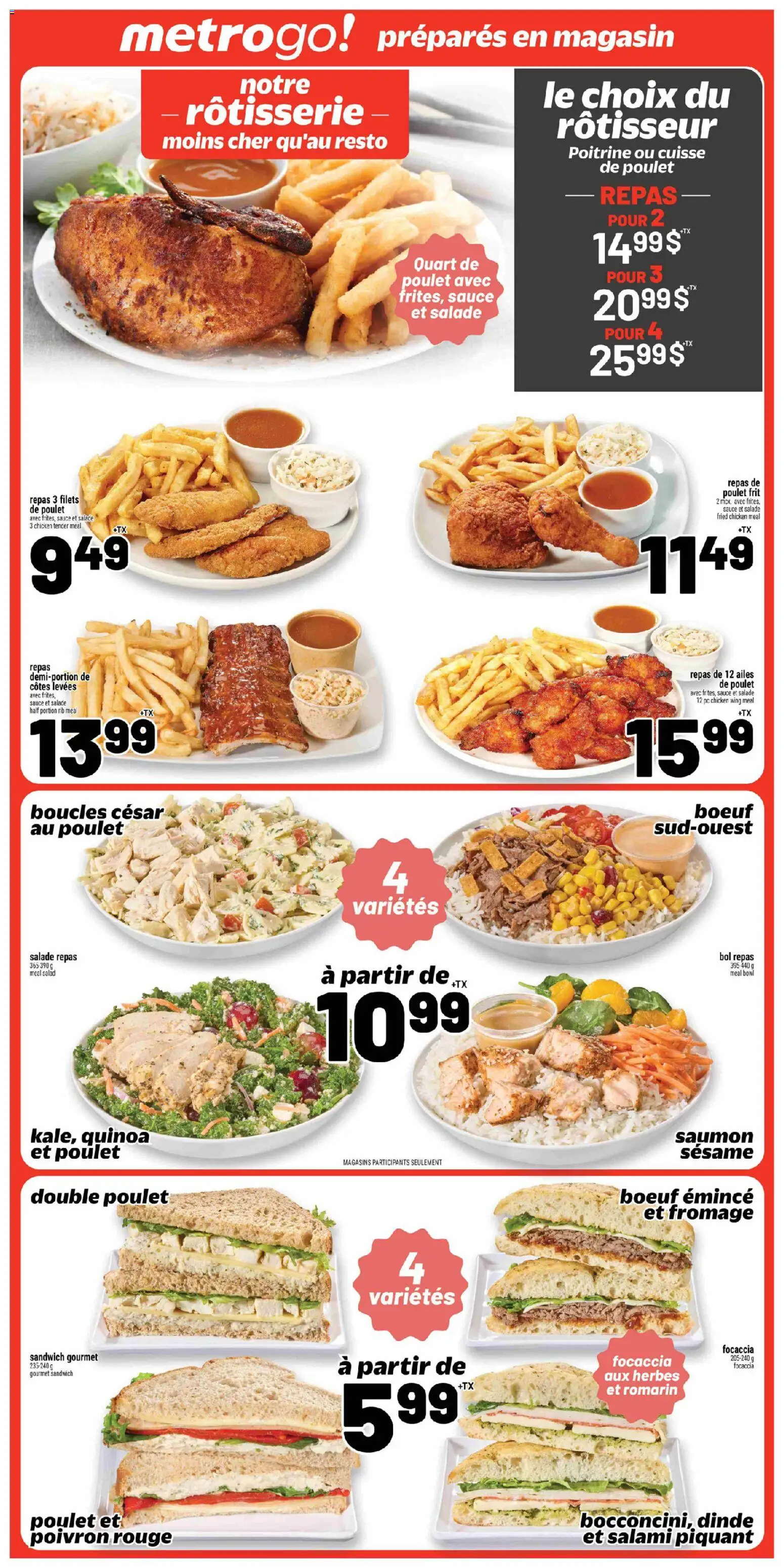 Metro flyer valid from 23.04.2026 | Page: 16 | Products: Salad, PC, Salami, Chicken