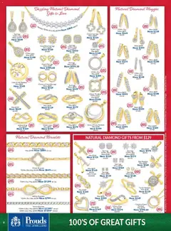 Preview of Prouds The Jewellers Catalogue - valid from 10.11.2025 | Page: 8 | Products: Bracelet, Earrings, Jewellery, Pendant