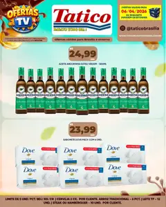 Tatico ofertas do Dia - Pré-Visualização do folheto da loja Tatico, válido de 07.04.2026 | Página: 36 | Produtos: Arroz, Hambúrguer, Dove, Azeite