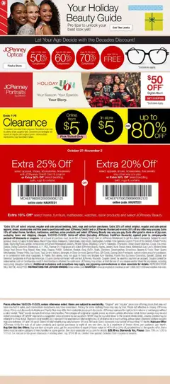 Preview of JCPenney weekly ads valid from 27.10.2025 | Page: 9 | Products: Weight, Modem