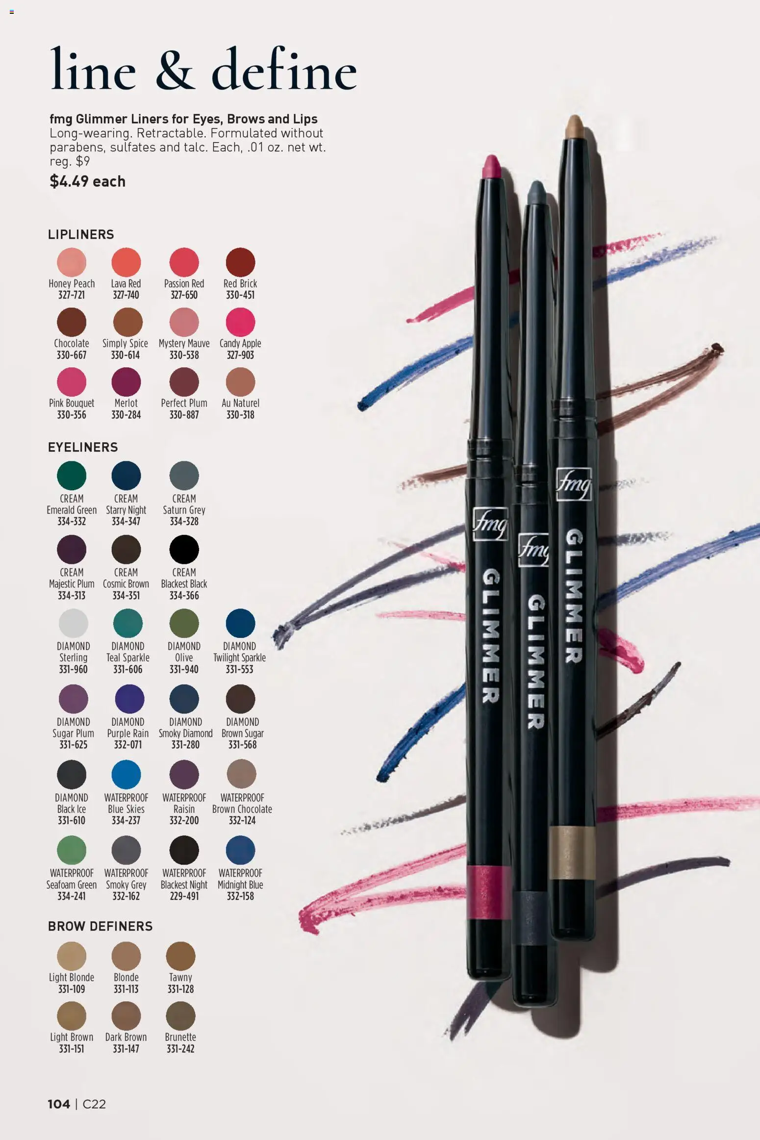 Avon Brochure - valid from 22.10.2025 | Page: 104 | Products: Plum, Cream, Sugar, Peach