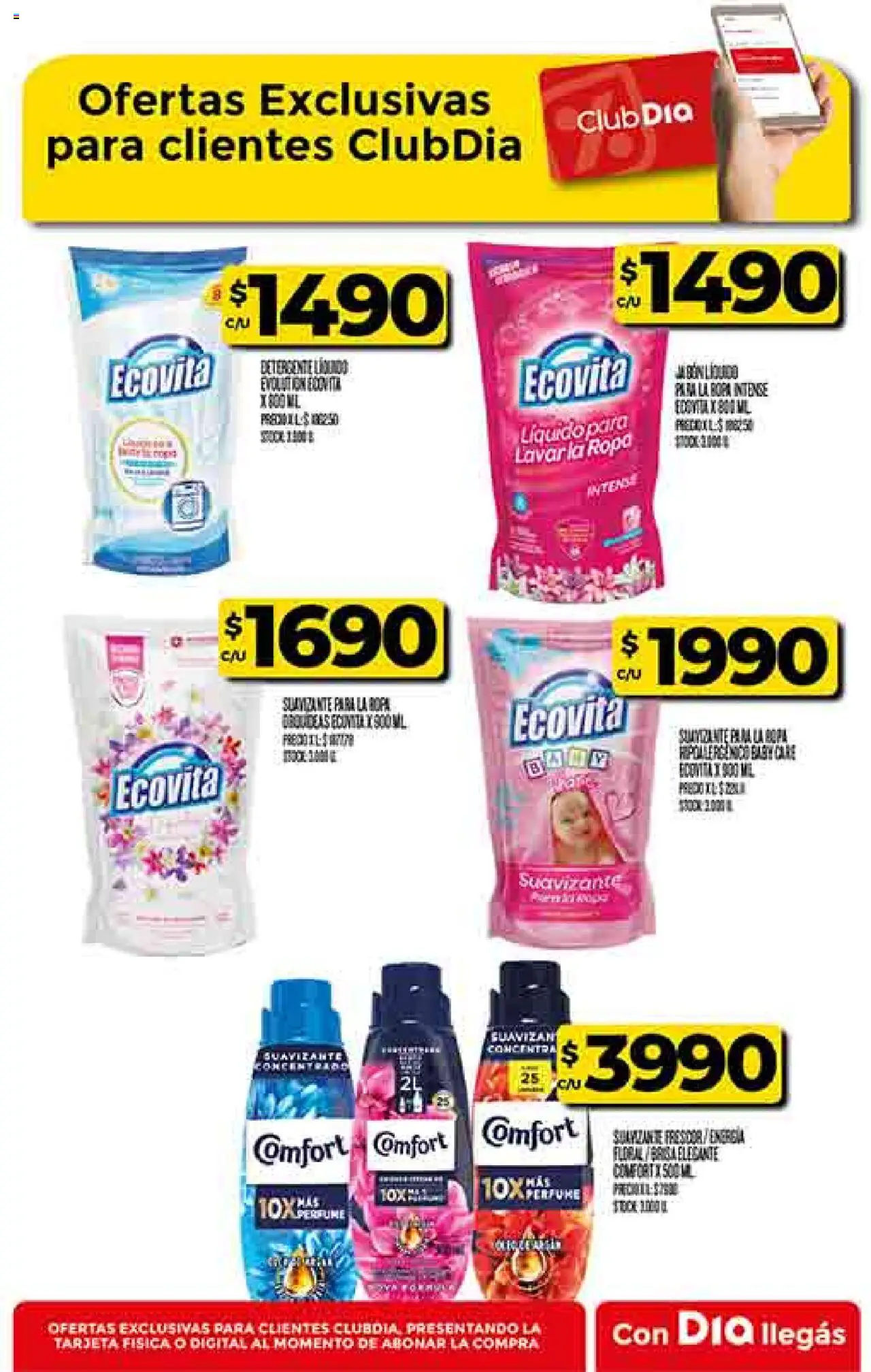 Supermercado DIA Ofertas │ válido desde el 30.07.2025 | Página: 52 | Productos: Jabón líquido, Jabón, Ropa, Suavizante