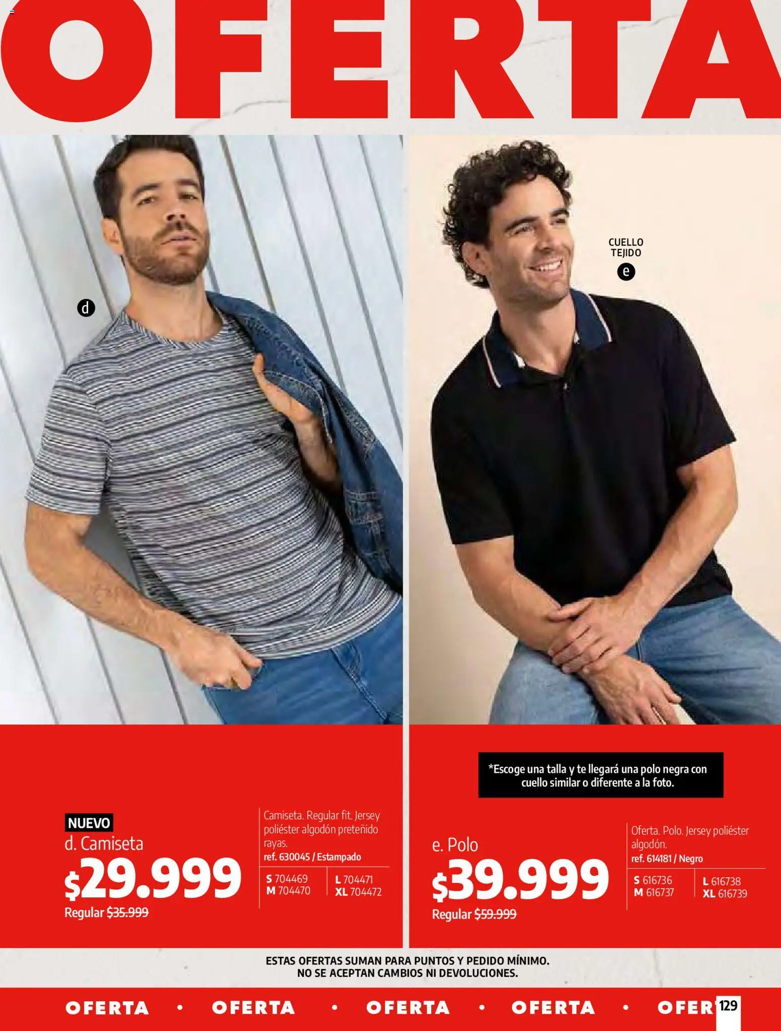 Pacifika revista - valida desde el 01.04.2026 | Página: 129 | Productos: Té, Algodón, Camiseta, Cuello