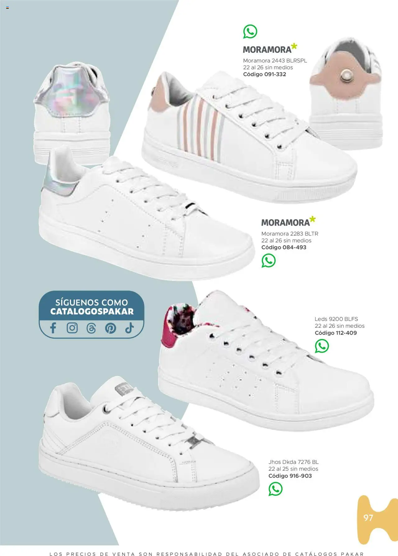 Nuevas ofertas de SC Pakar válidas en toda la República Mexicana desde el 24.07.2025. ¡Encuentra las mejores ofertas en SC Pakar - Catálogo Casual otoño / invierno! | Página: 97