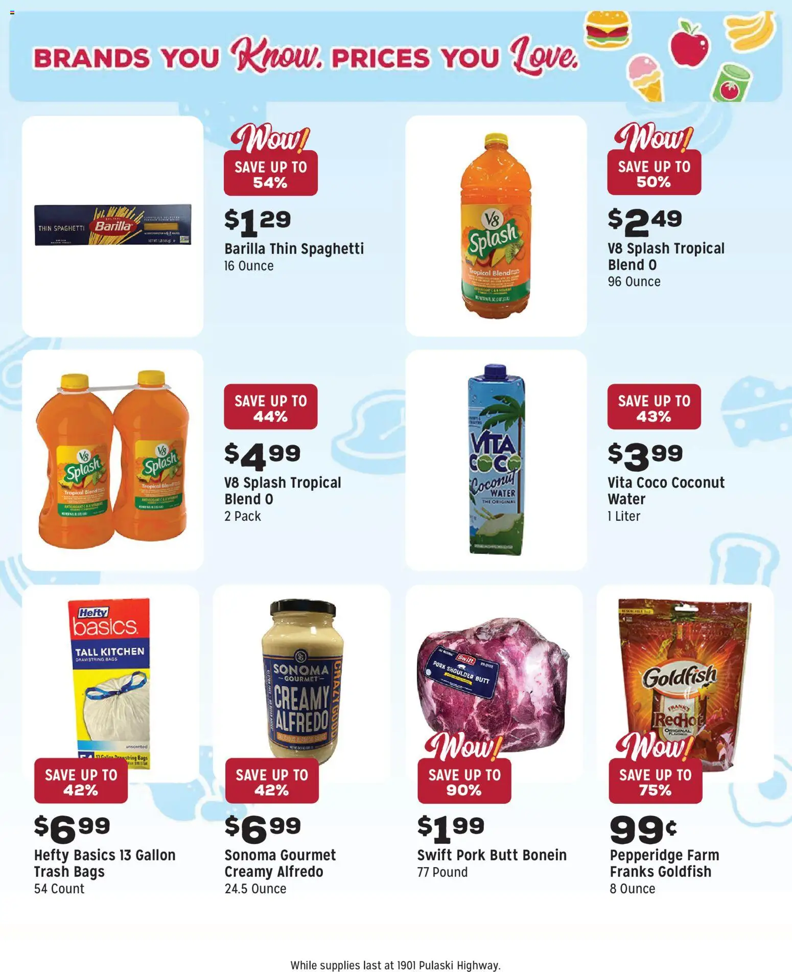 Grocery Outlet Weekly Ad - MD - valid from 12.11.2025 | Page: 10 | Products: Pork, Water, Sauce
