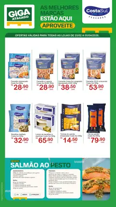 GIGA Atacado ofertas Costa Sul - Pré-Visualização do folheto da loja GIGA Atacado, válido de 25.02.2026
