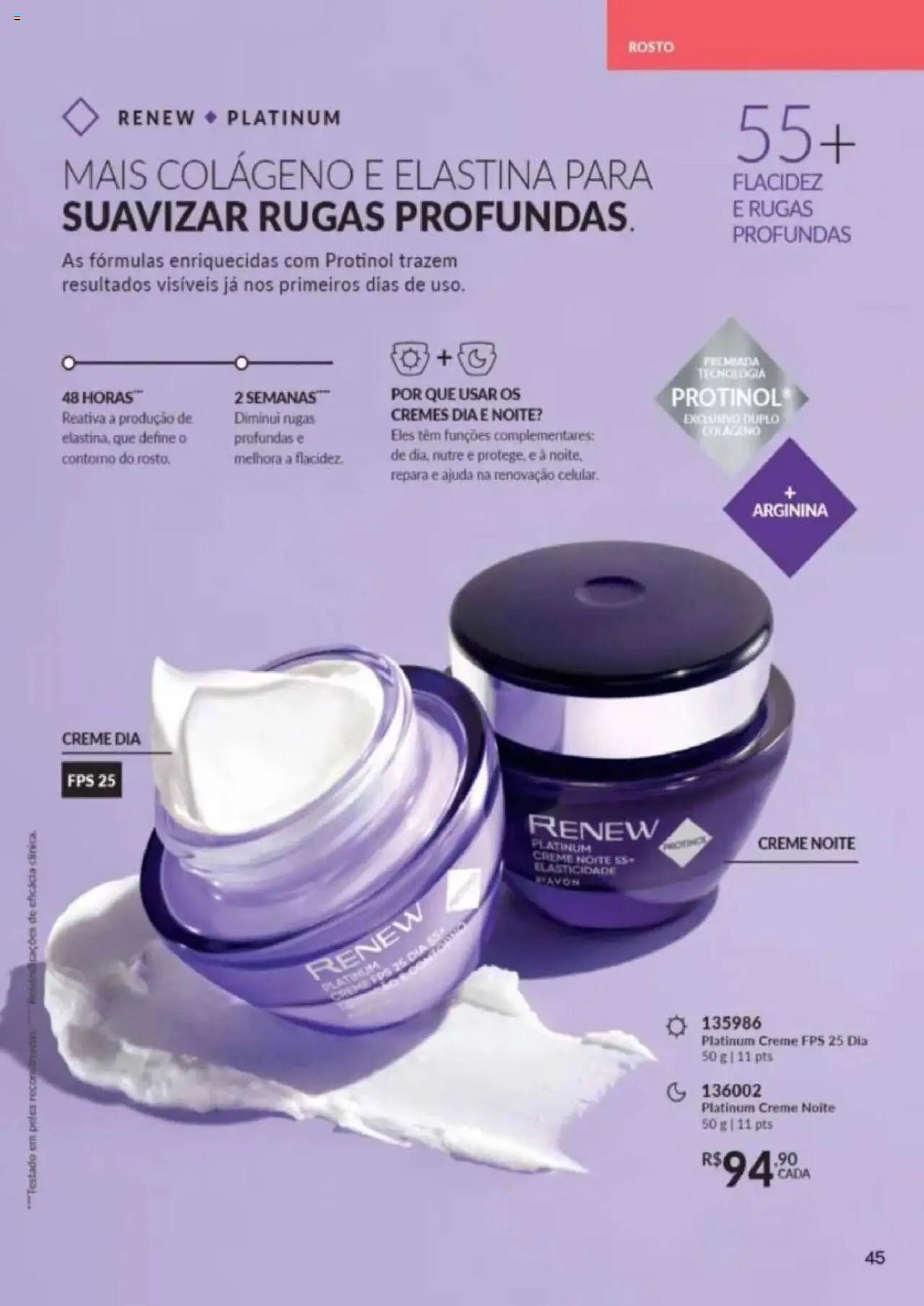 Avon Folheto - válido de 26.09.2025 | Página: 45 | Produtos: Colágeno, Creme