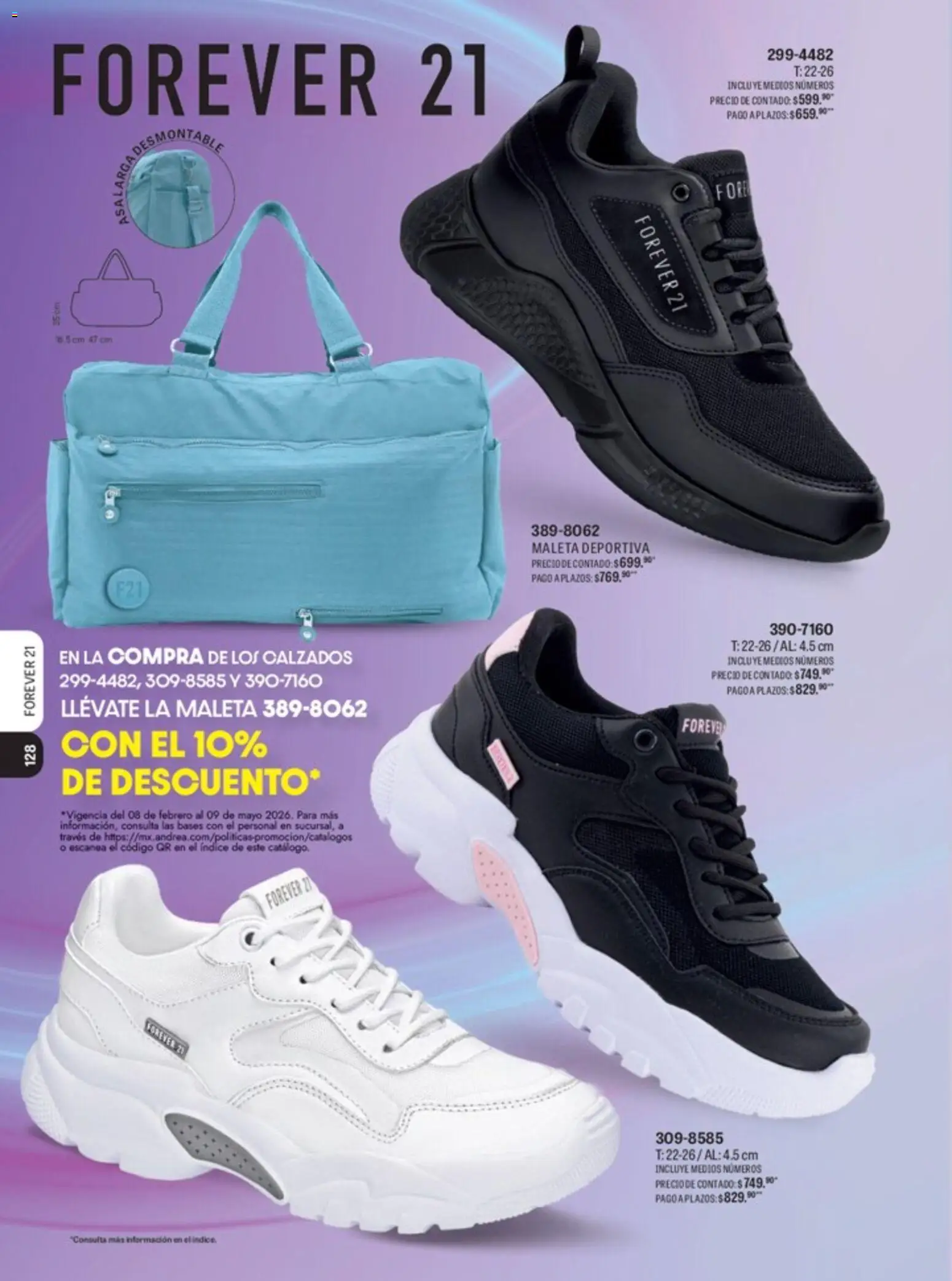 Nuevas ofertas de Andrea válidas en toda la República Mexicana desde el 15.04.2026. ¡Encuentra las mejores ofertas en Andrea catálogo Lo mejor en marcas! | Página: 97 | Productos: Maleta