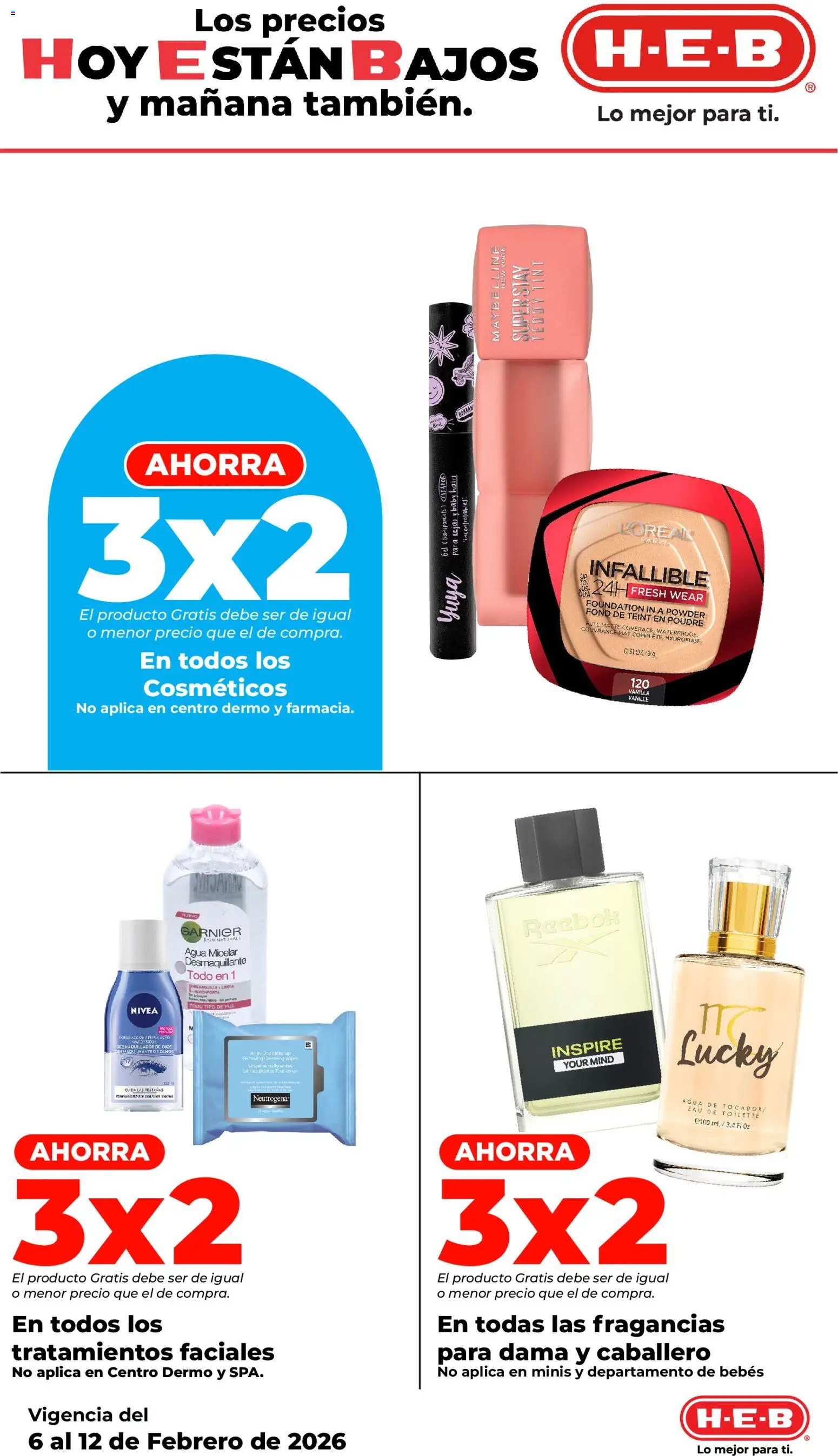 Nuevas ofertas de H-E-B válidas en toda la República Mexicana desde el 06.02.2026. ¡Encuentra las mejores ofertas en H-E-B folleto! | Página: 12