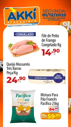 Akki Atacadista - Ofertas do Dia - Pré-Visualização do folheto da loja Akki Atacadista, válido de 01.12.2025