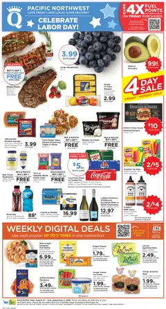 Preview of QFC weekly ads valid from 27.08.2025