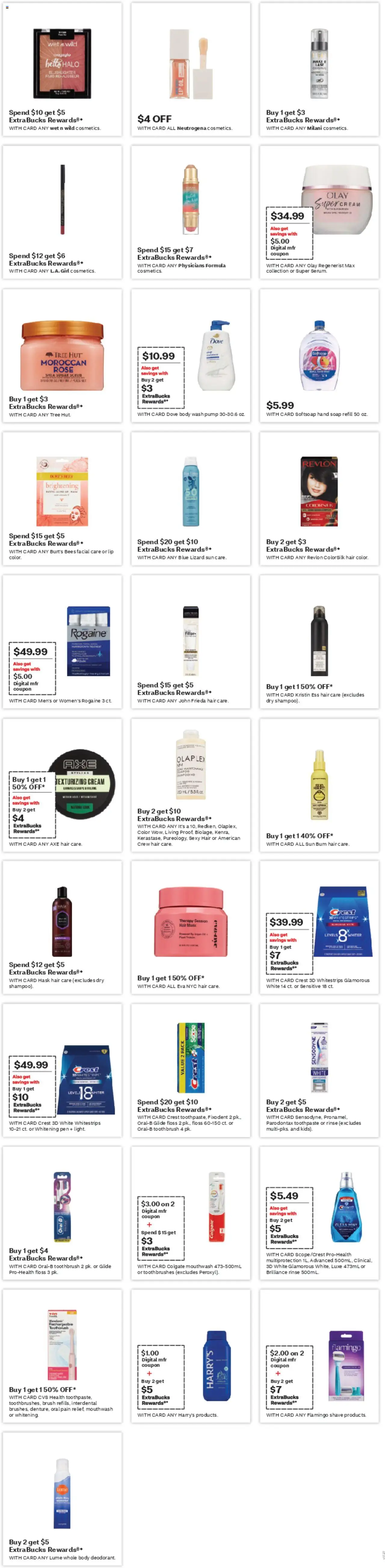 CVS Pharmacy Weekly Ad - CT - valid from 17.08.2025 | Page: 14 | Products: Brush, Hair mask, Body Wash, Sugar