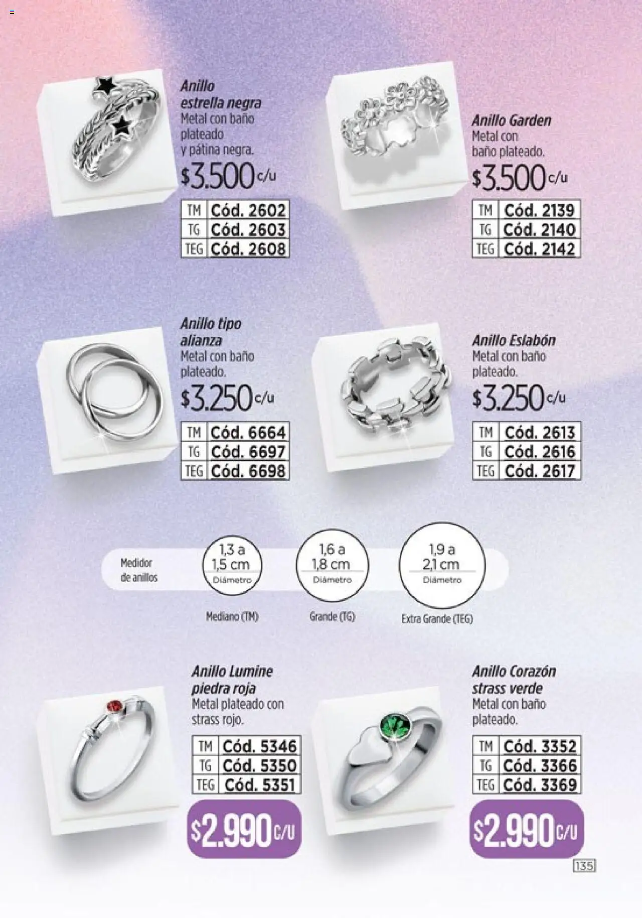Catálogo Amodil Campaña 11 │ válido desde el 13.06.2025 | Página: 135 | Productos: Anillo, Baño