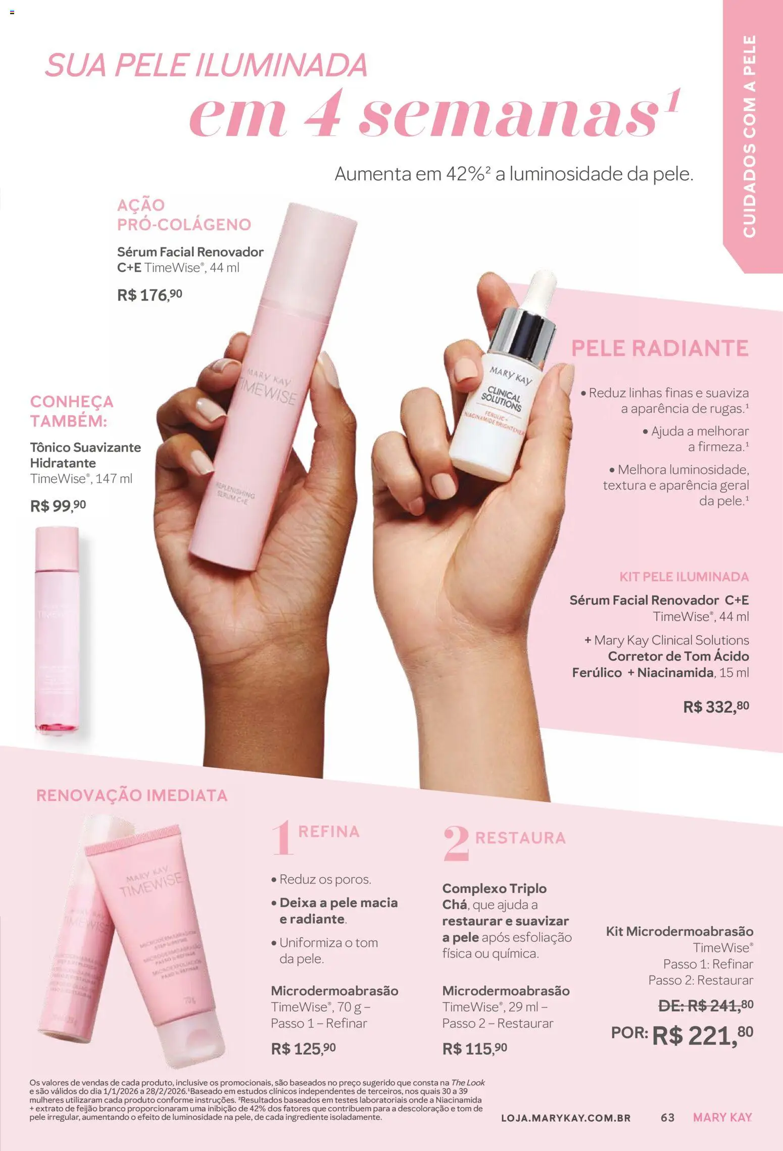 Mary Kay Folheto - válido de 01.01.2026 | Página: 63