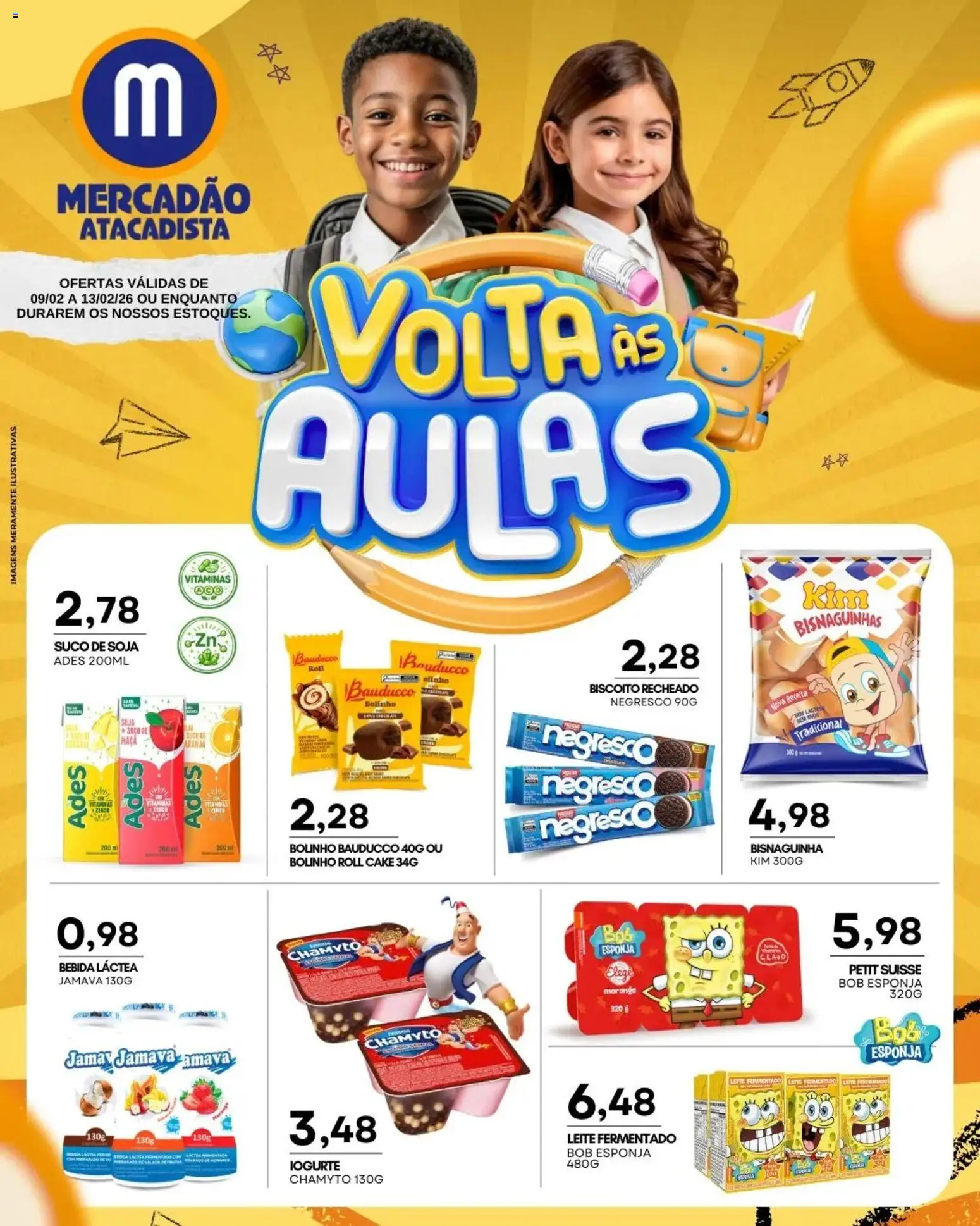 Mercadão Atacadista Folheto - válido de 09.02.2026 | Página: 1