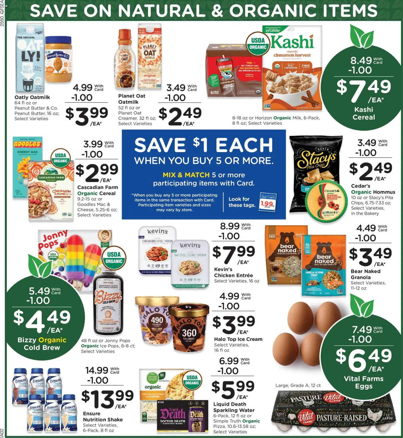QFC Weekly Ad - WA - valid from 14.01.2026 | Page: 4 | Products: Butter, Cheese, Chocolate, Water