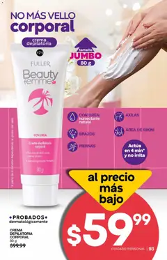 Vista previa de Fuller campaña 17 2025, nuevo folleto de la tienda, válido en México a partir del 26.11.2025 | Página: 95 | Productos: Crema, Bikini