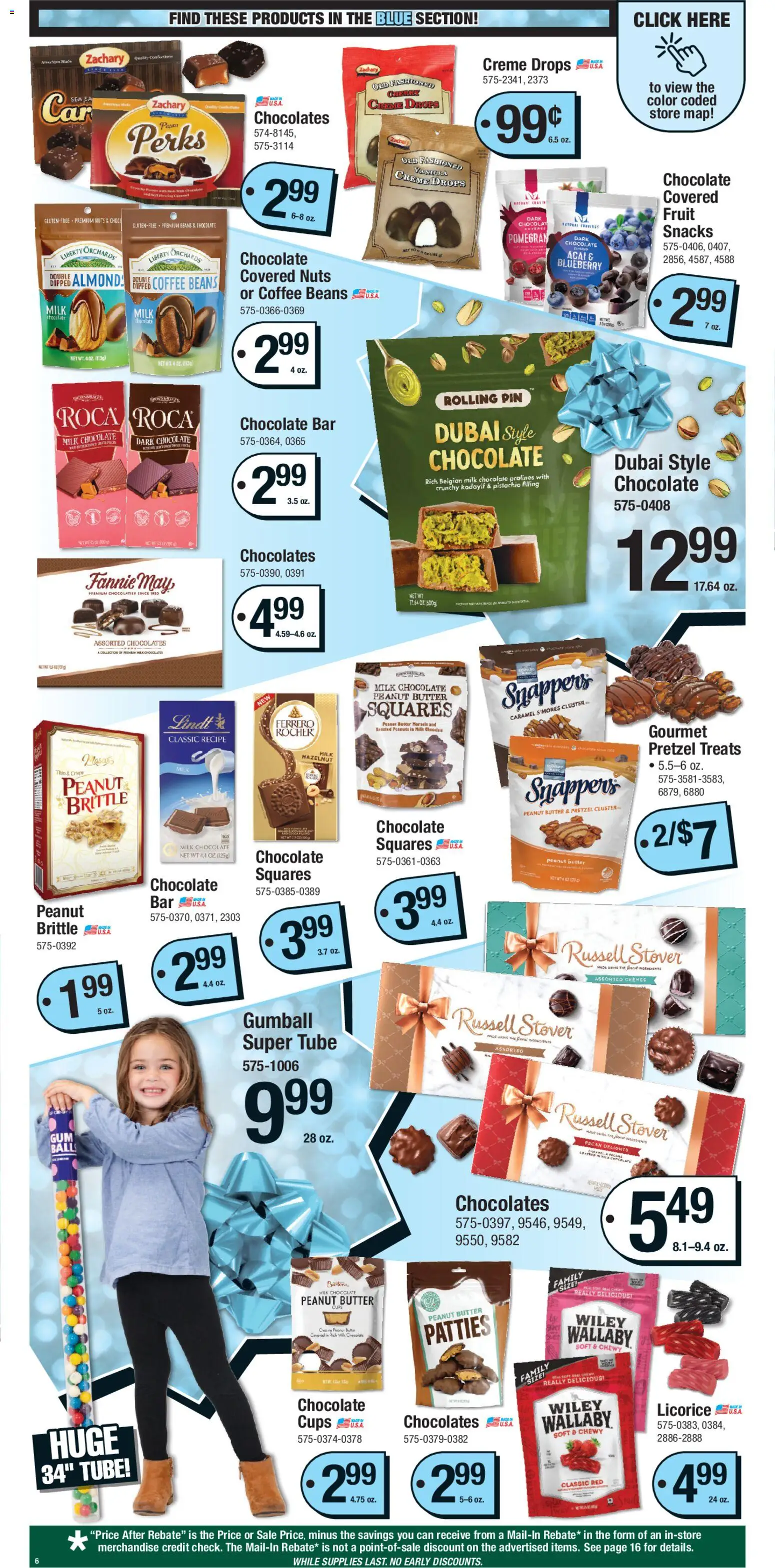 Menards - Sale B and I - valid from 28.11.2025 | Page: 6 | Products: Milk, Coffee, Chocolate, Nuts