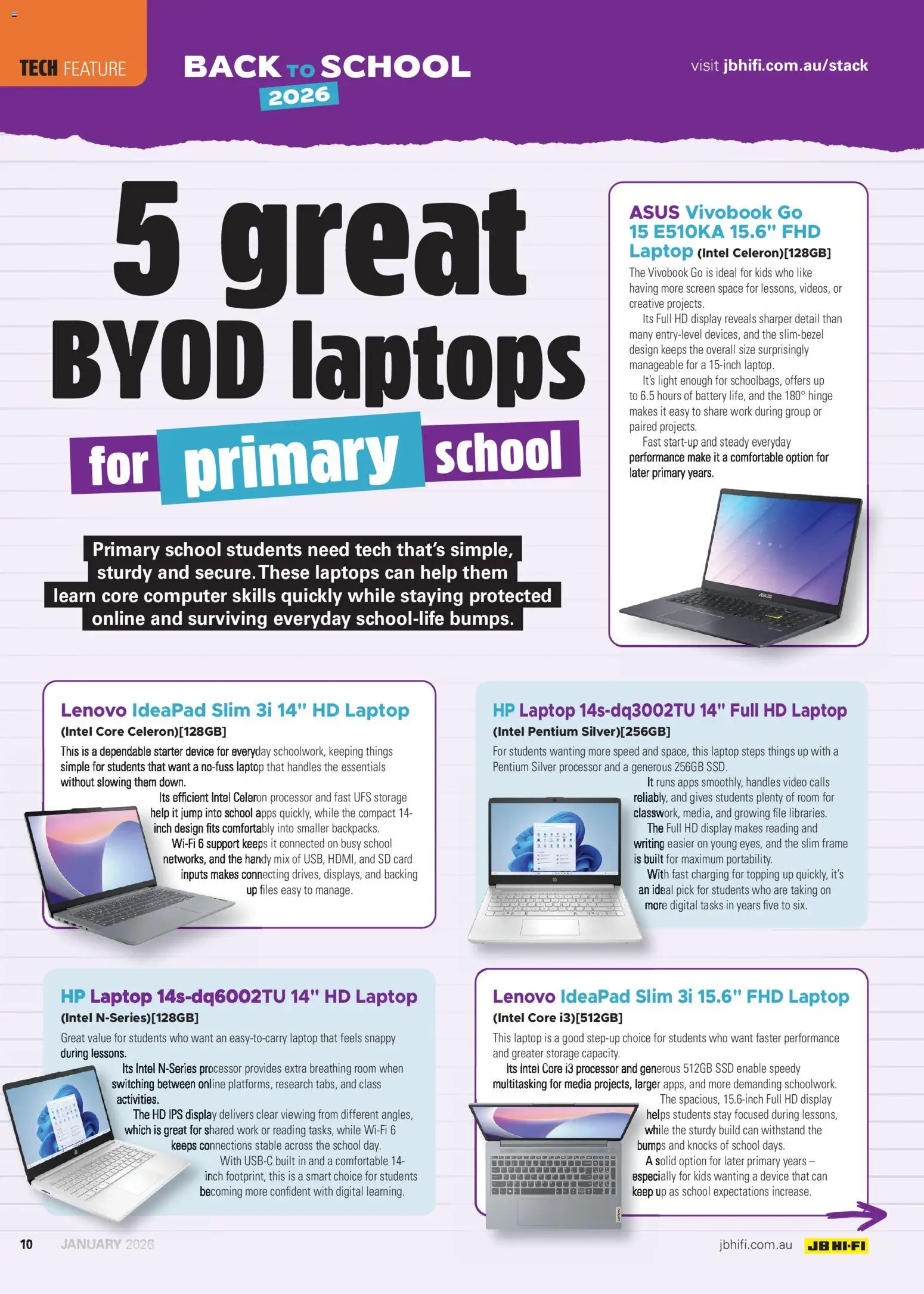 JB Hi-Fi catalogue - valid from 01.01.2026 | Page: 56 | Products: Battery, Light, Computer, Laptop