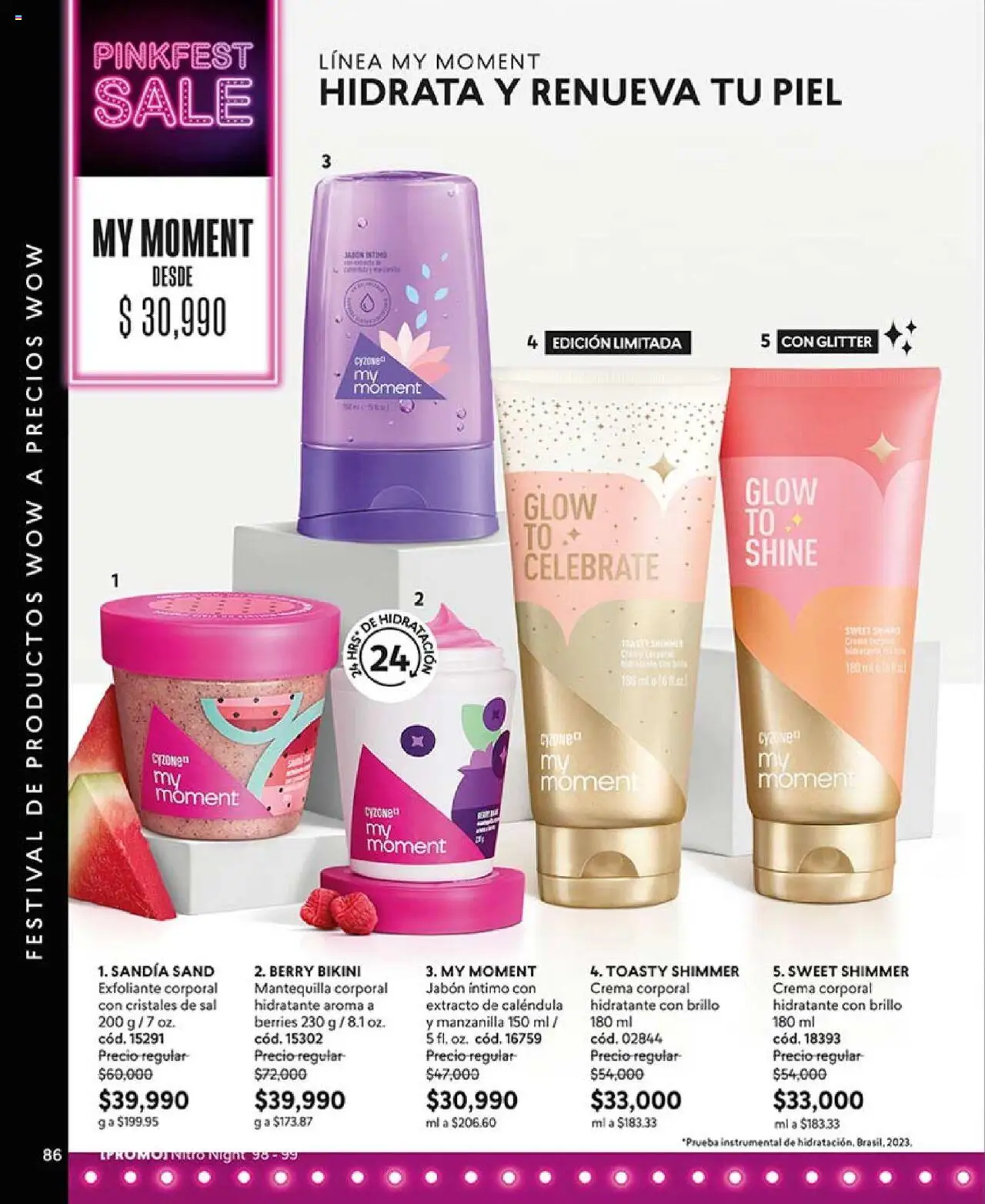 CyZone revista - valida desde el 29.07.2025 | Página: 98 | Productos: Glitter, Brillo, Mantequilla, Jabón