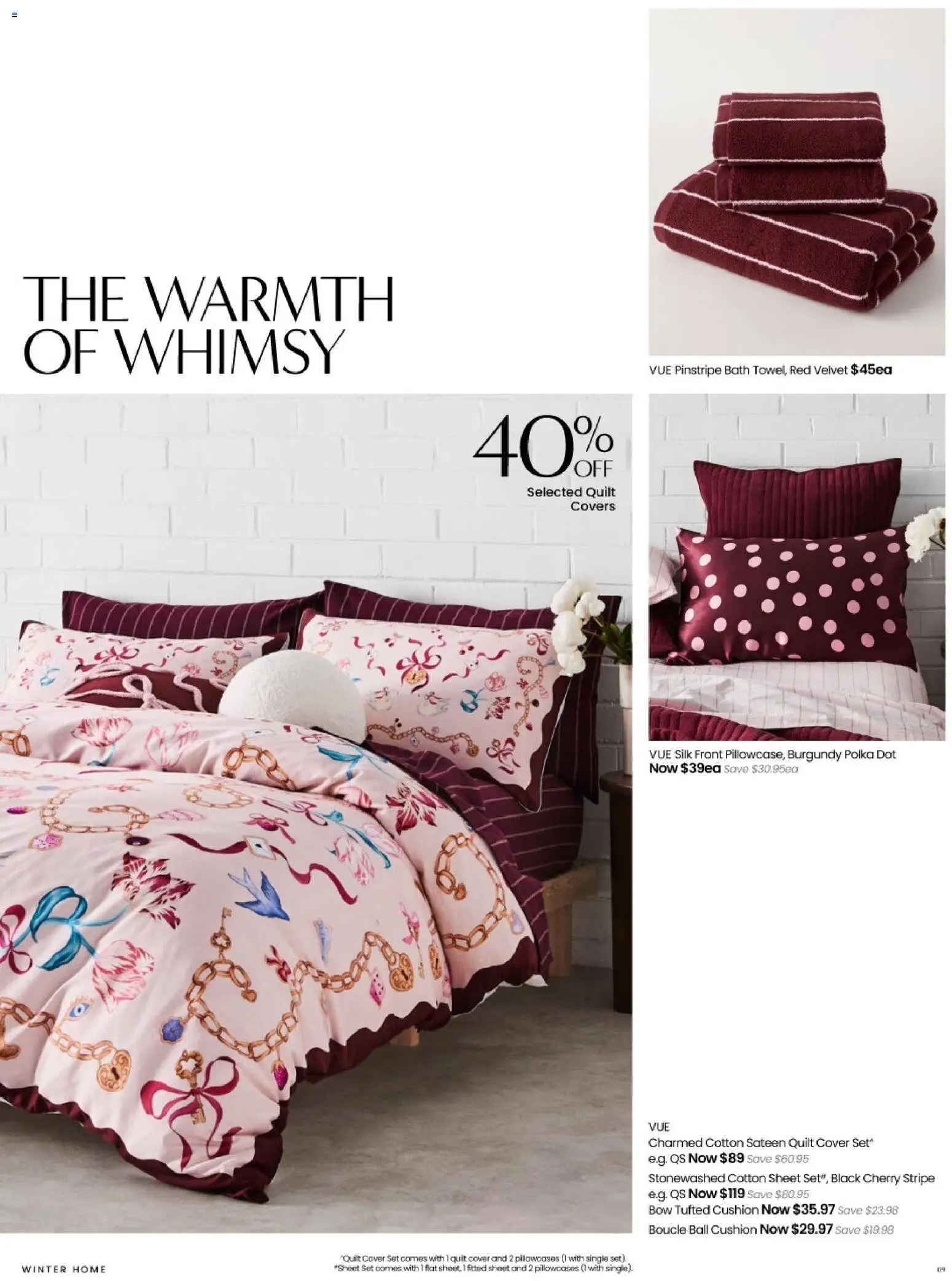 Myer catalogue - valid from 28.04.2026 | Page: 9 | Products: Cushion, Bath