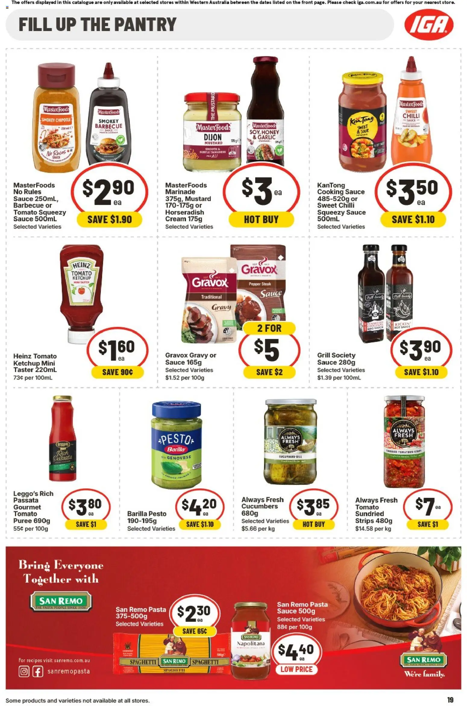 IGA catalogue - valid from 25.02.2026 | Page: 19 | Products: Honey, Pepper, Garlic, Chilli