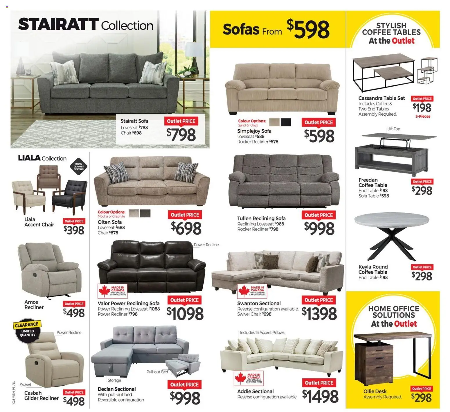 Tepperman's flyer valid from 23.10.2025 | Page: 10 | Products: Coffee table, Table, Chair, Coffee