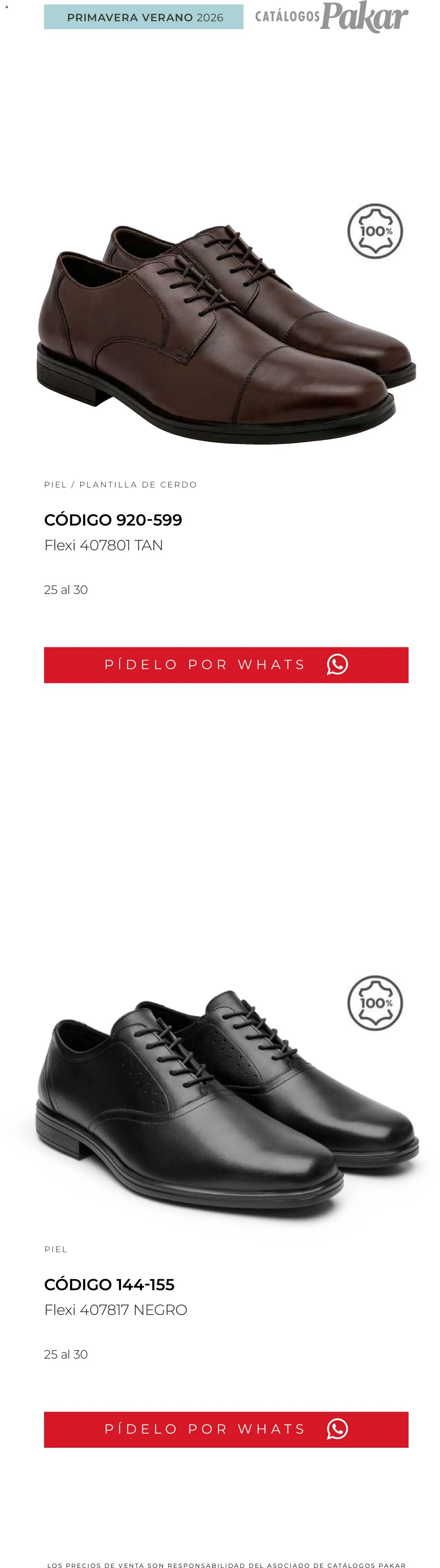 Nuevas ofertas de SC Pakar válidas en toda la República Mexicana desde el 04.03.2026. ¡Encuentra las mejores ofertas en SC Pakar catálogo Flexi PV26! | Página: 234 | Productos: Cerdo