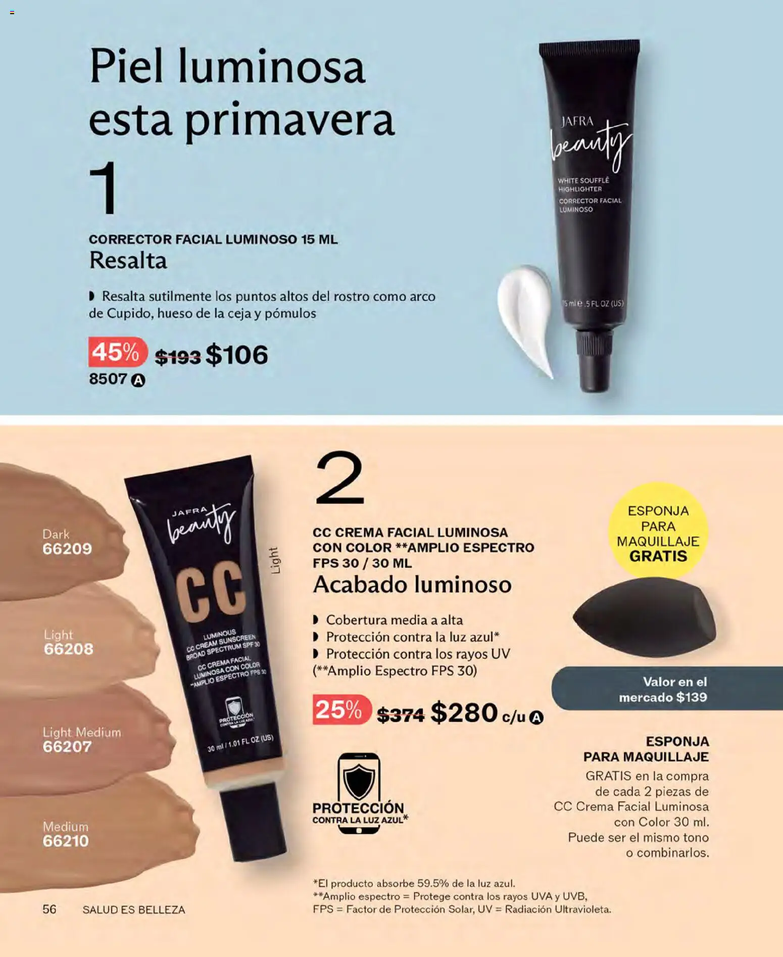 Nuevas ofertas de JAFRA válidas en toda la República Mexicana desde el 01.03.2026. ¡Encuentra las mejores ofertas en JAFRA catálogo! | Página: 56