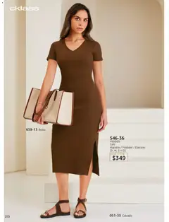 Vista previa de Cklass catálogo Primavera, nuevo folleto de la tienda, válido en México a partir del 02.01.2026 | Página: 288 | Productos: Bolso, Café, Algodón, Vestido