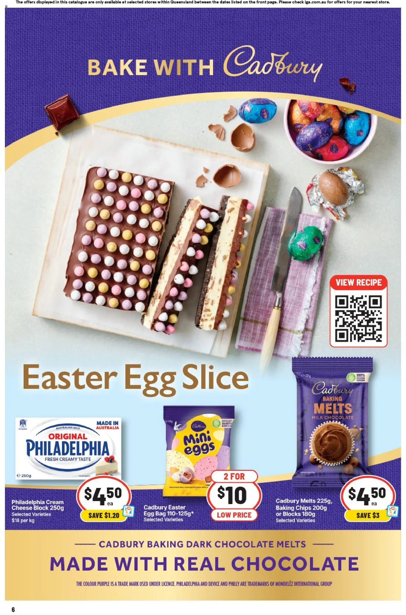 IGA catalogue - valid from 01.04.2026 | Page: 9 | Products: Milk, Eggs, Chips, Bag