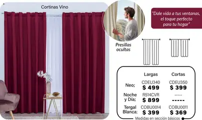 Vista previa de Colchas Concord - Catálogo, nuevo folleto de la tienda, válido en México a partir del 01.08.2025 | Página: 849 | Productos: Vino, Cortinas