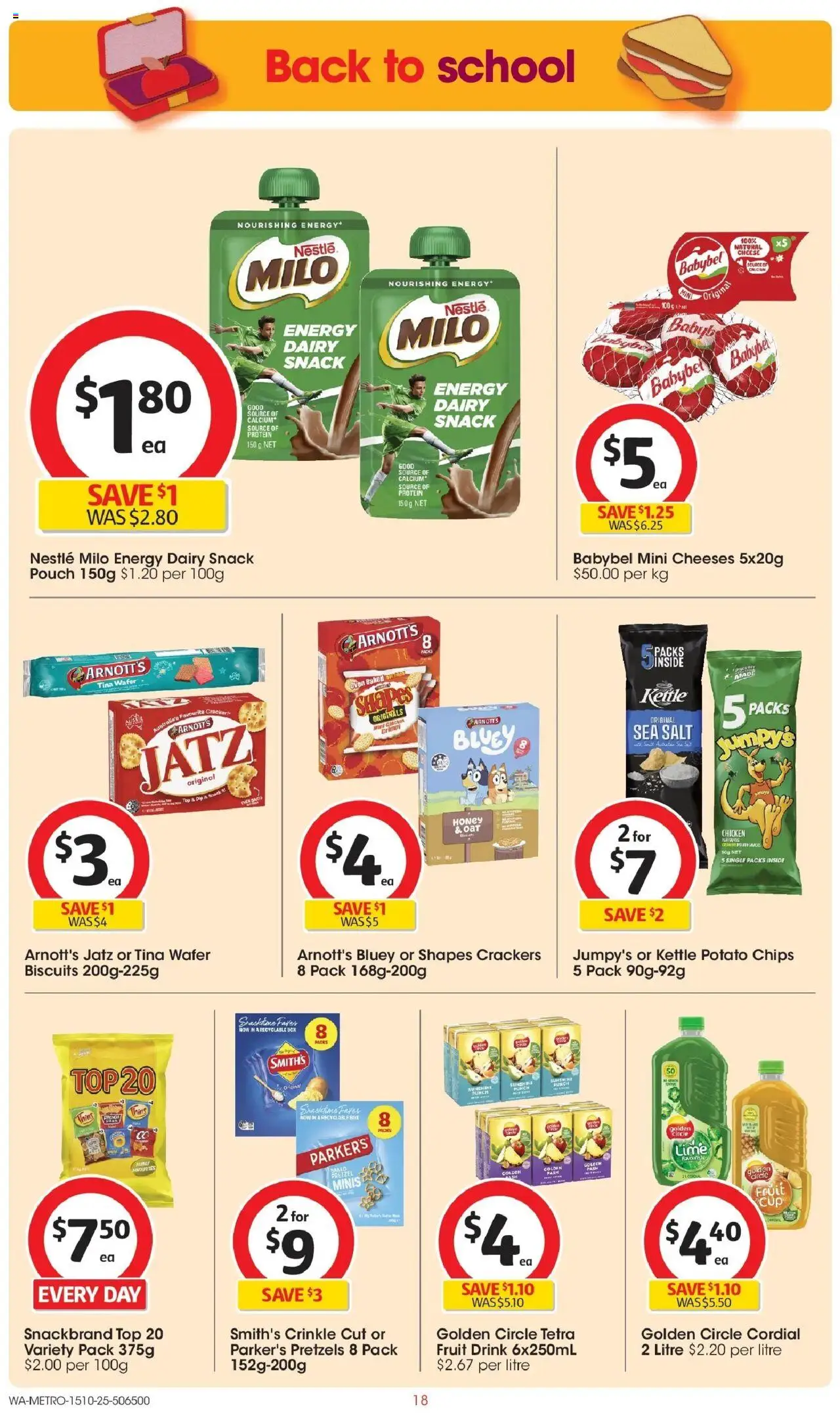 Coles catalogue - valid from 15.10.2025 | Page: 18 | Products: Dairy, Honey, Lime, Oven