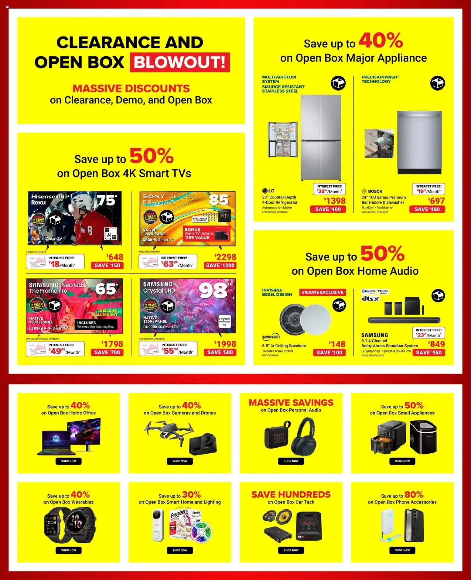 Visions flyer valid from 13.03.2026 | Page: 3 | Products: Phone, Audio, Refrigerator, Box