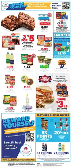 Preview of Schnucks weekly ads valid from 15.10.2025 | Page: 2 | Products: Bath, Wine, Date, Cupcake