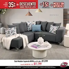 Vista previa de Muebles Dico Buen Fin , nuevo folleto de la tienda, válido en México a partir del 18.11.2025 | Página: 15 | Productos: Sofá, Sillón, Modular, Sobre