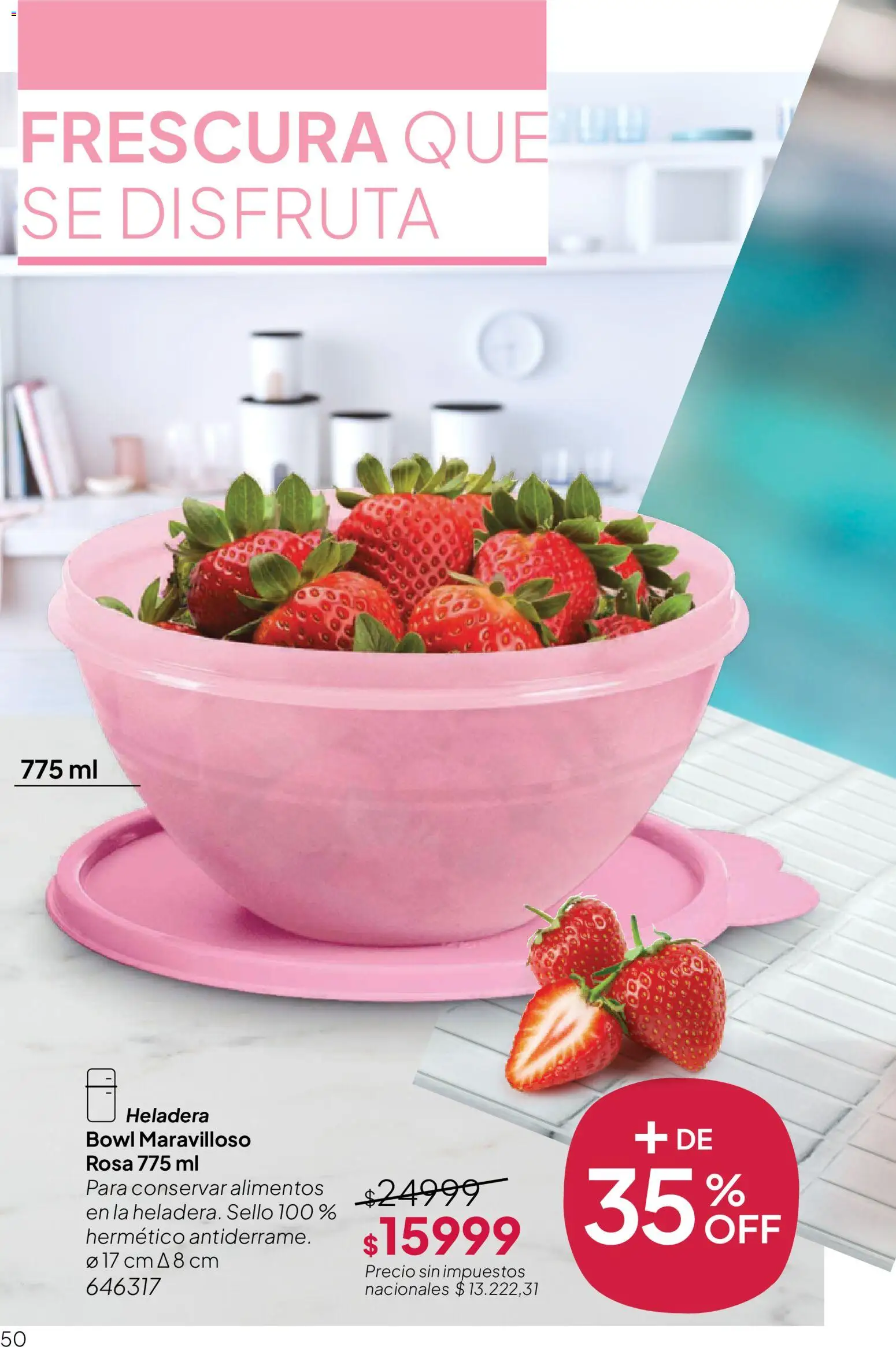 Tupperware Folleto │ válido desde el 09.12.2025 | Página: 51 | Productos: Bowl, Heladera