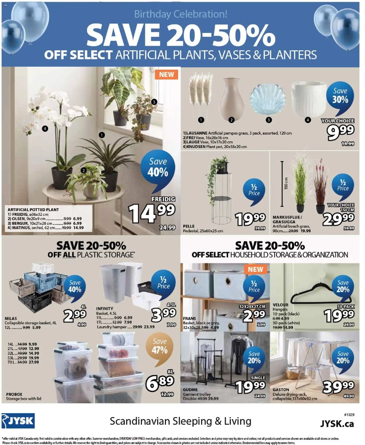 JYSK flyer valid from 09.04.2026 | Page: 36 | Products: Box