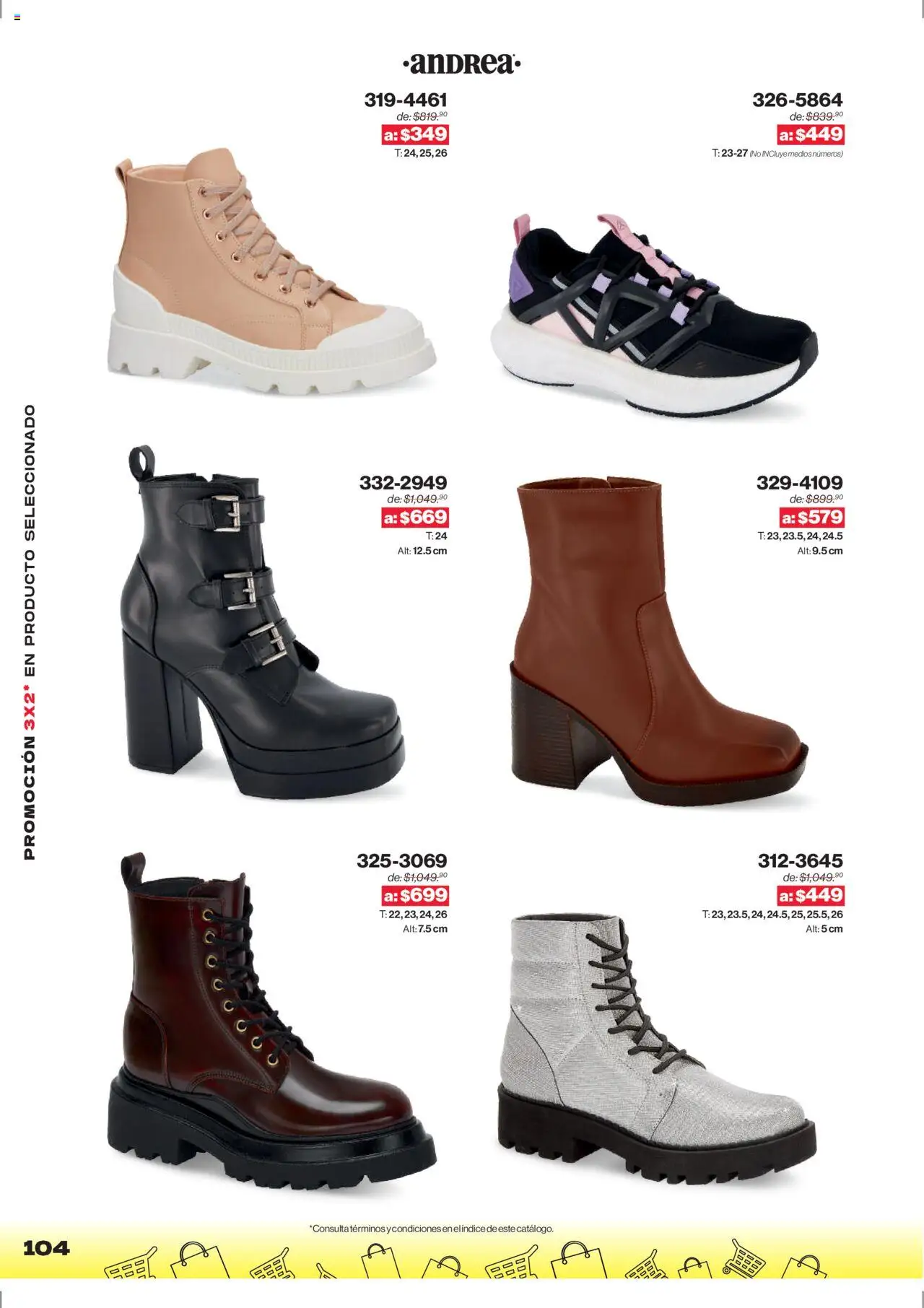 Nuevas ofertas de Andrea válidas en toda la República Mexicana desde el 10.08.2025. ¡Encuentra las mejores ofertas en Andrea - Catálogo Outlet! | Página: 104