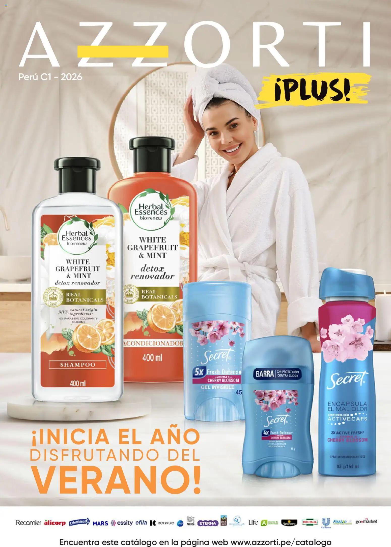 Catálogo Azzorti válido desde 24.11.2025 | Página: 1 | Productos: Shampoo, Acondicionador