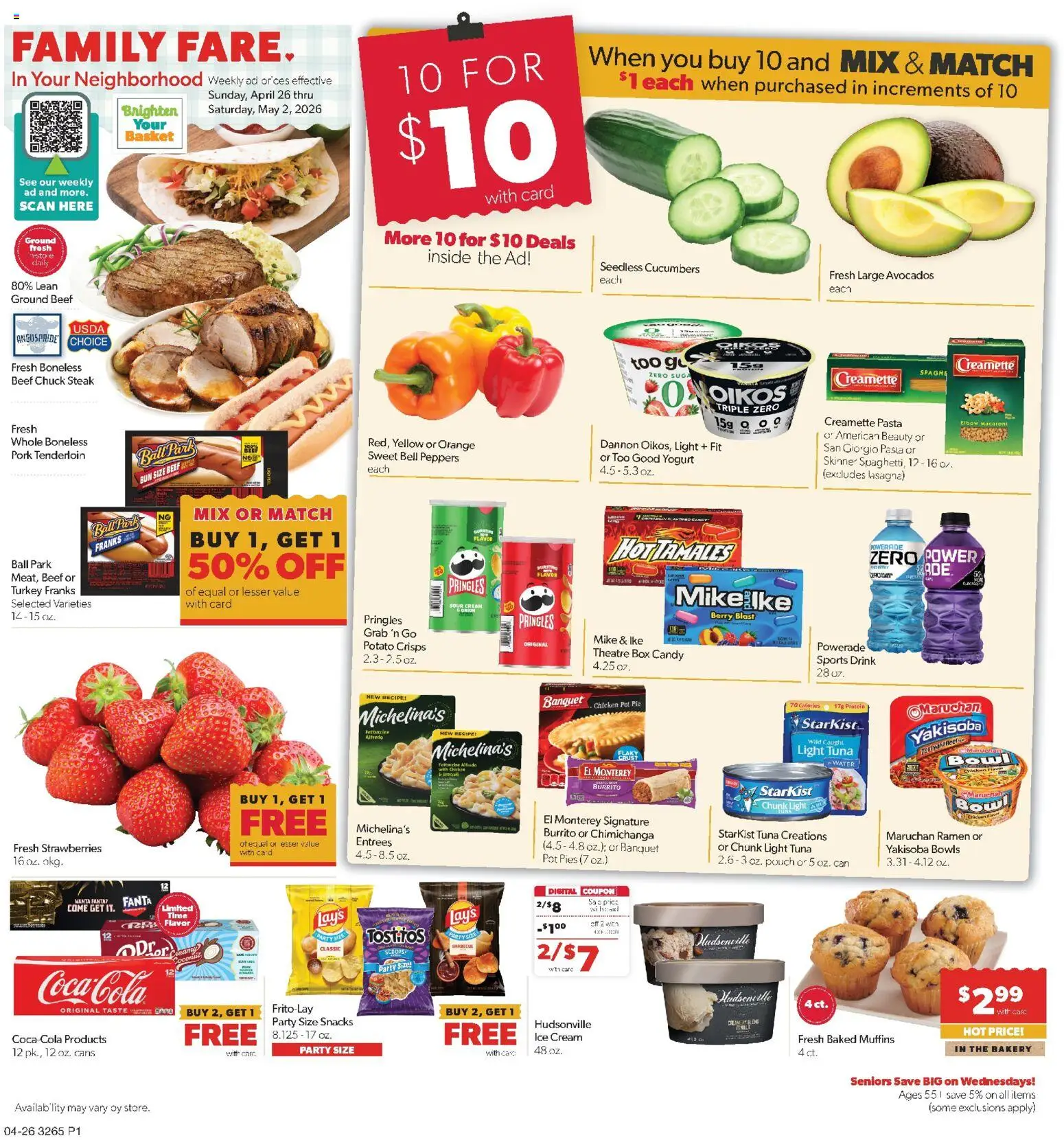 Family Fare Weekly Ad - SD - valid from 26.04.2026 | Page: 1