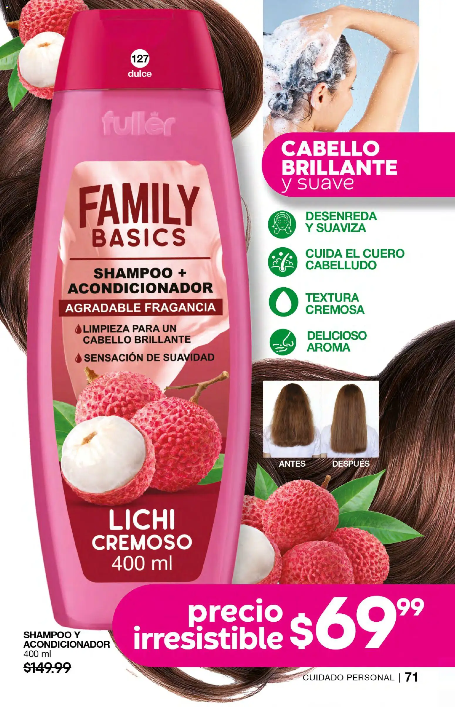 Nuevas ofertas de Fuller válidas en toda la República Mexicana desde el 21.01.2026. ¡Encuentra las mejores ofertas en Fuller campaña 21 2026! | Página: 71 | Productos: Fragancia, Acondicionador