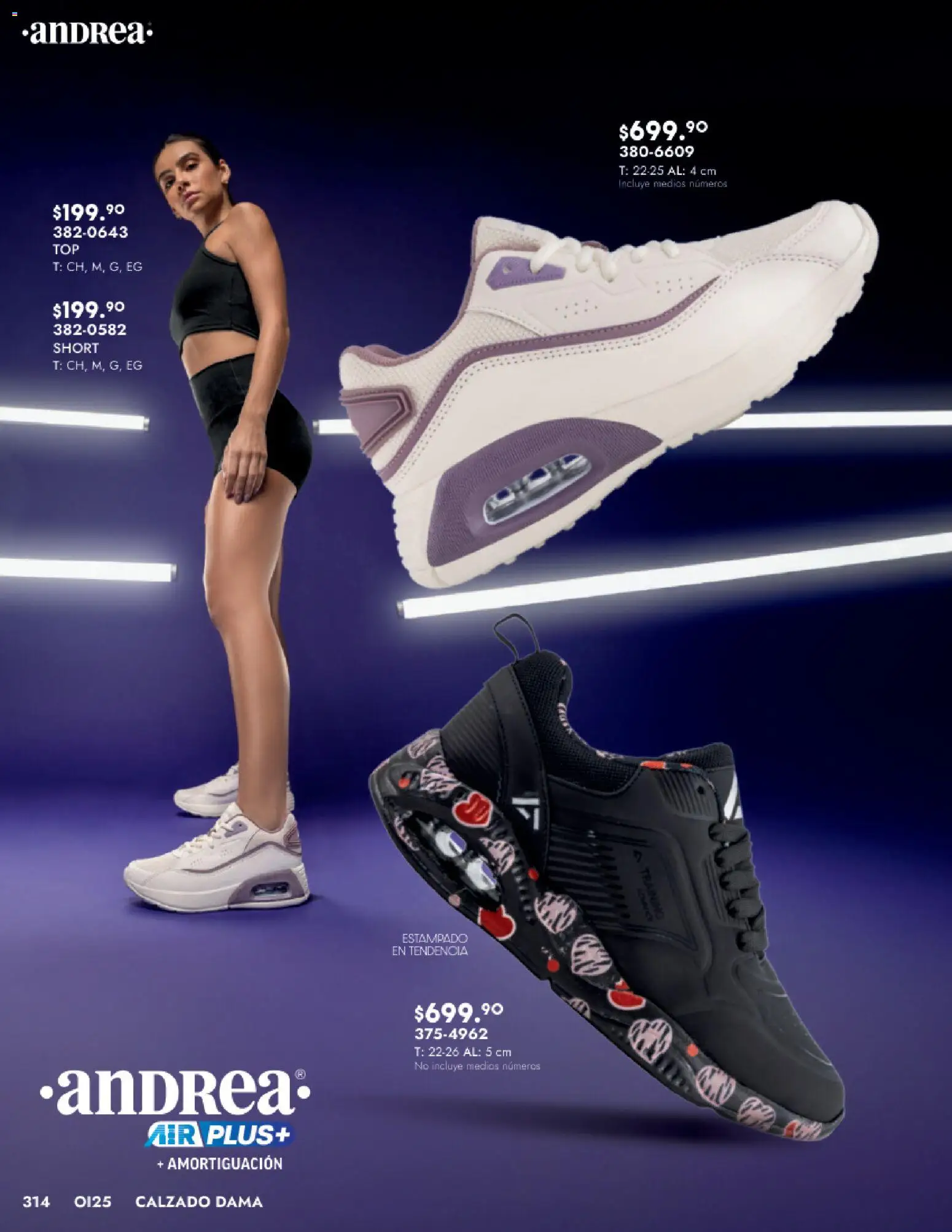 Nuevas ofertas de Andrea válidas en toda la República Mexicana desde el 24.08.2025. ¡Encuentra las mejores ofertas en Andrea - Catálogo Calzado Dama! | Página: 314